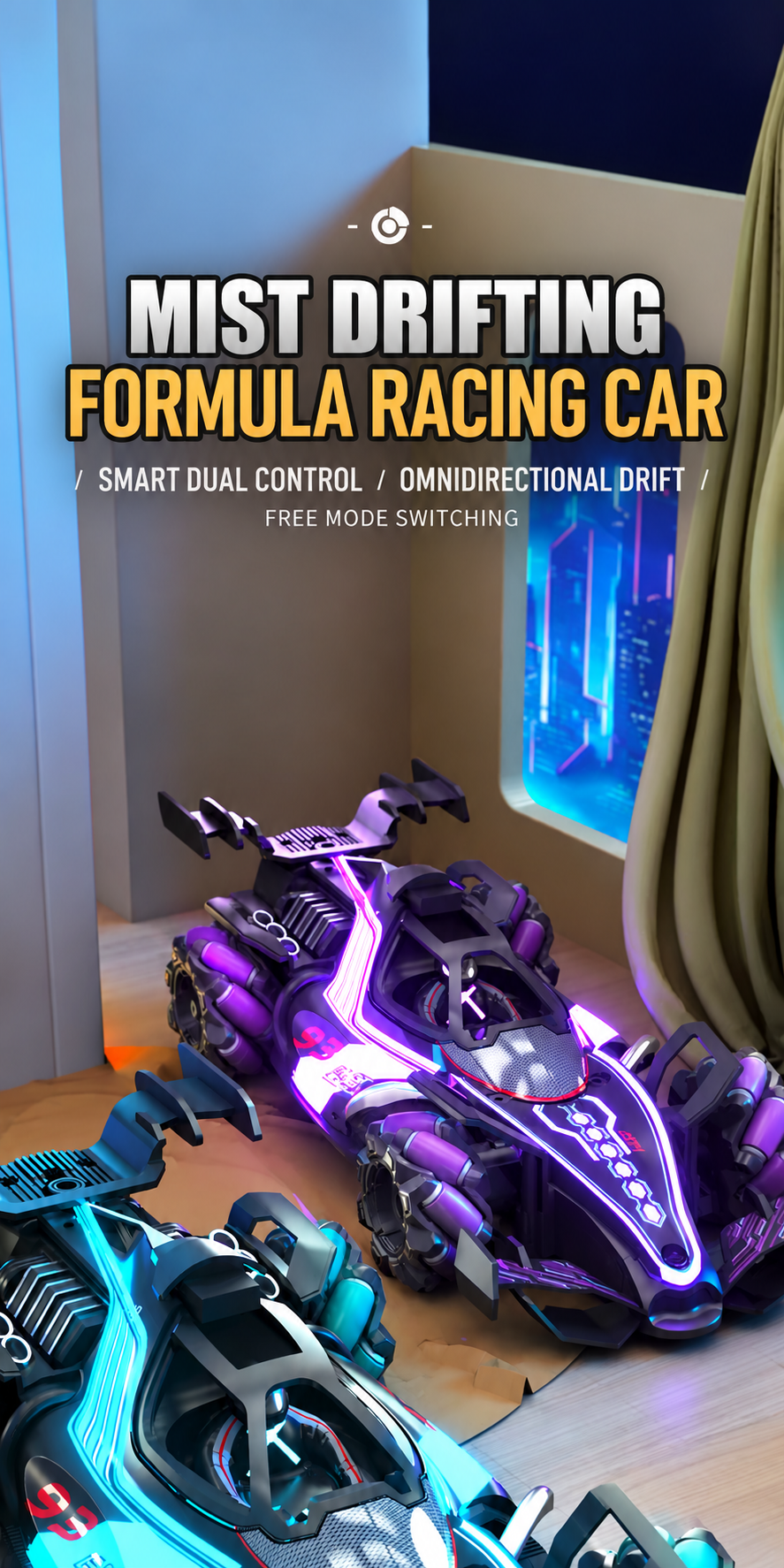 Mist Drifting Formula Racing Car