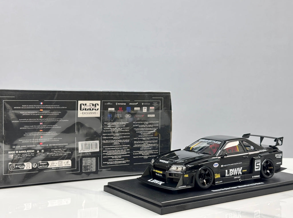 GT Spirit 1/18 Nissan Skyline GTR R34 LB