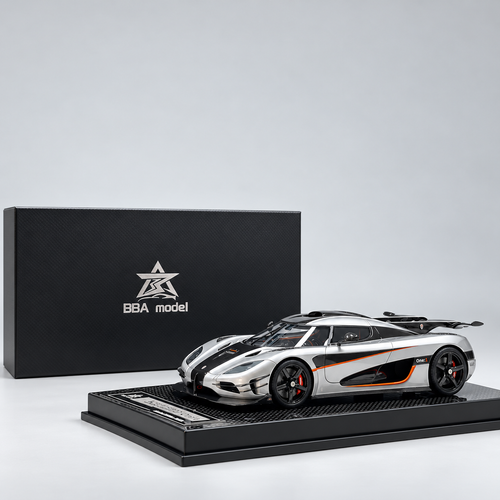BBA Model 1/18 Koenigsegg One:1 Silver