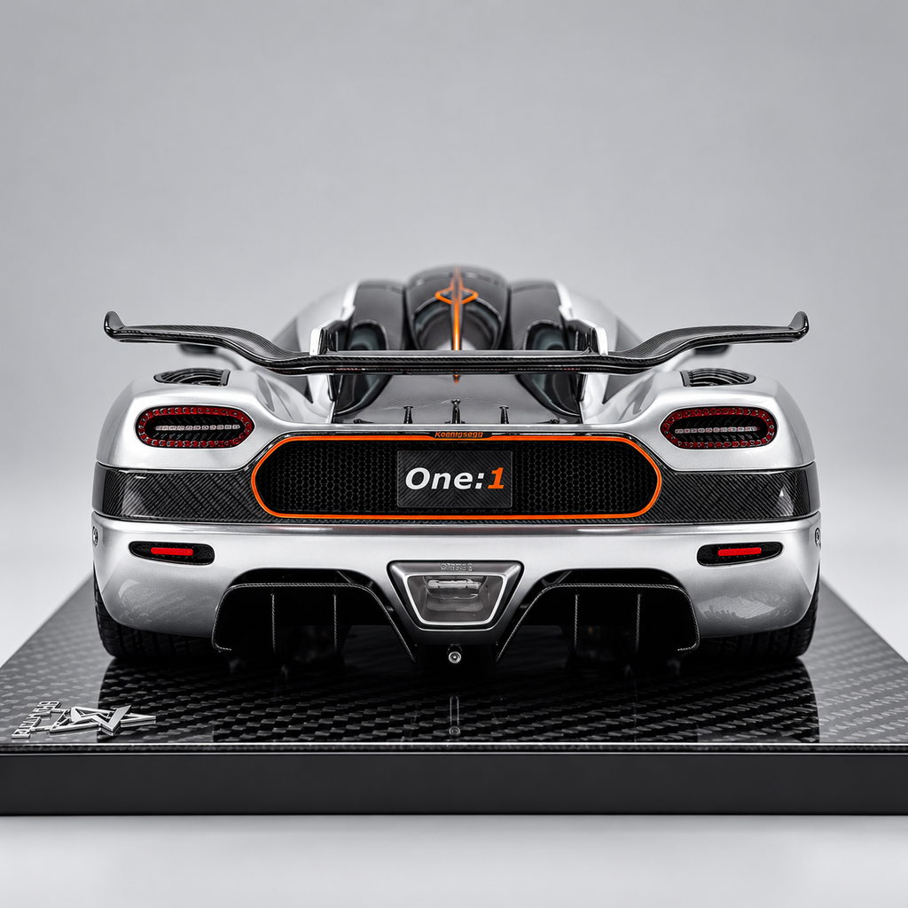 BBA Model 1/18 Koenigsegg One:1 Silver