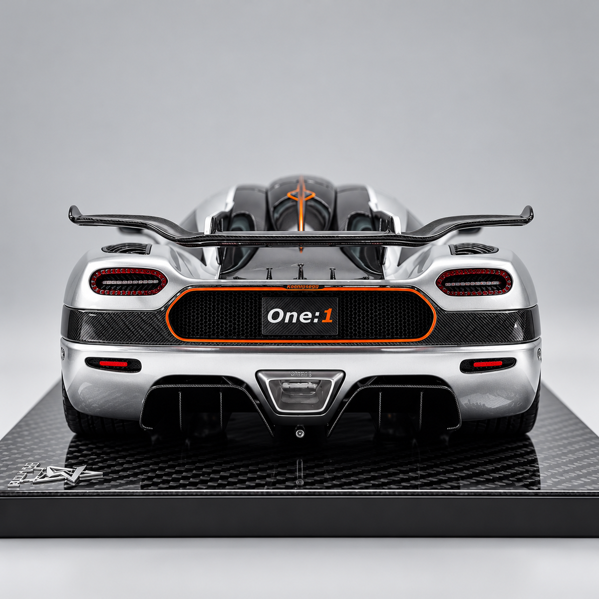 BBA Model 1/18 Koenigsegg One:1 Silver