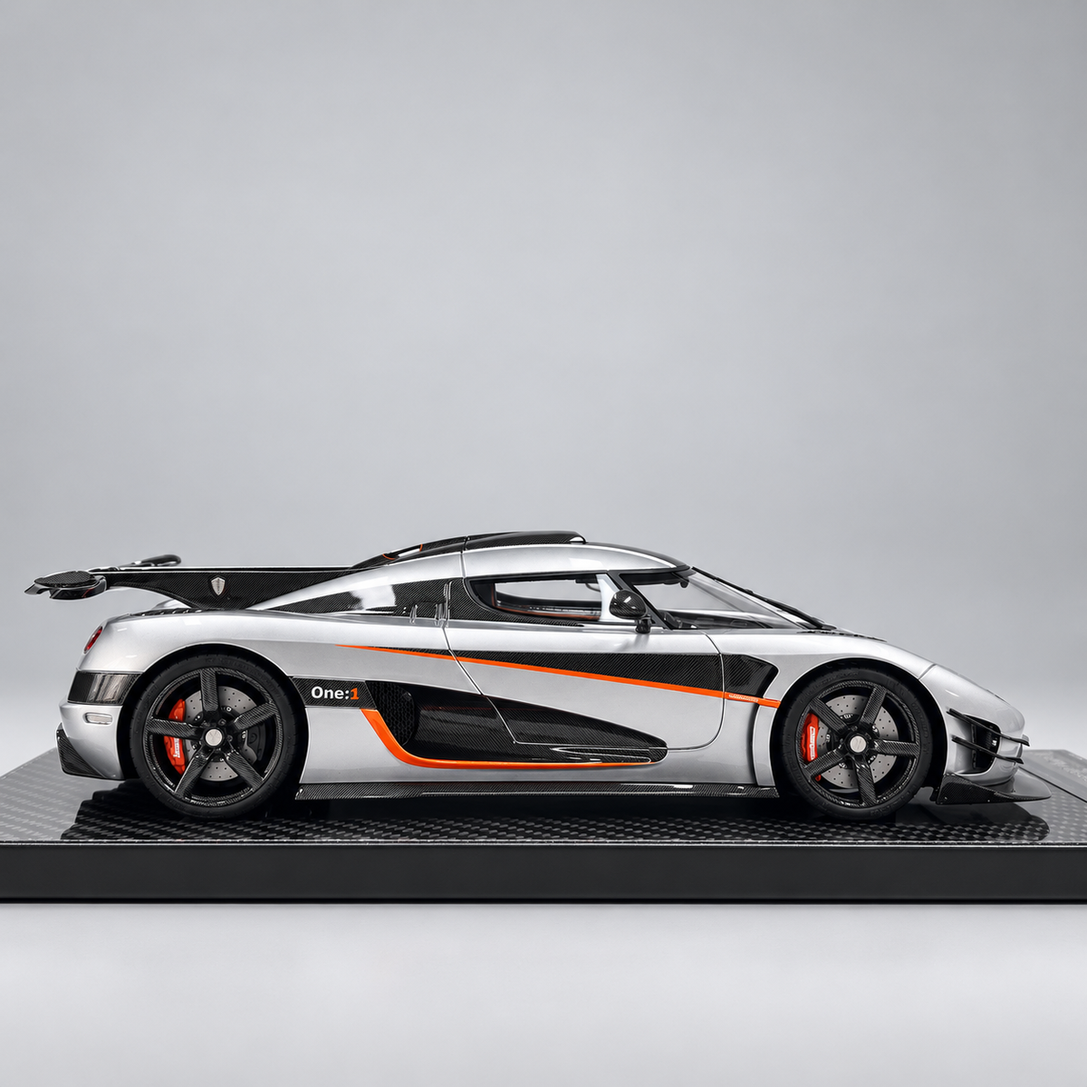 BBA Model 1/18 Koenigsegg One:1 Silver