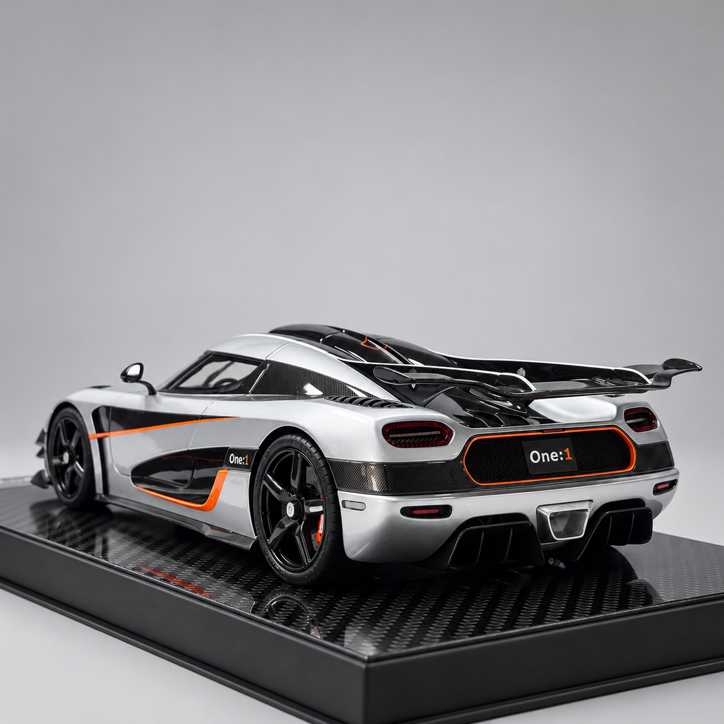BBA Model 1/18 Koenigsegg One:1 Silver