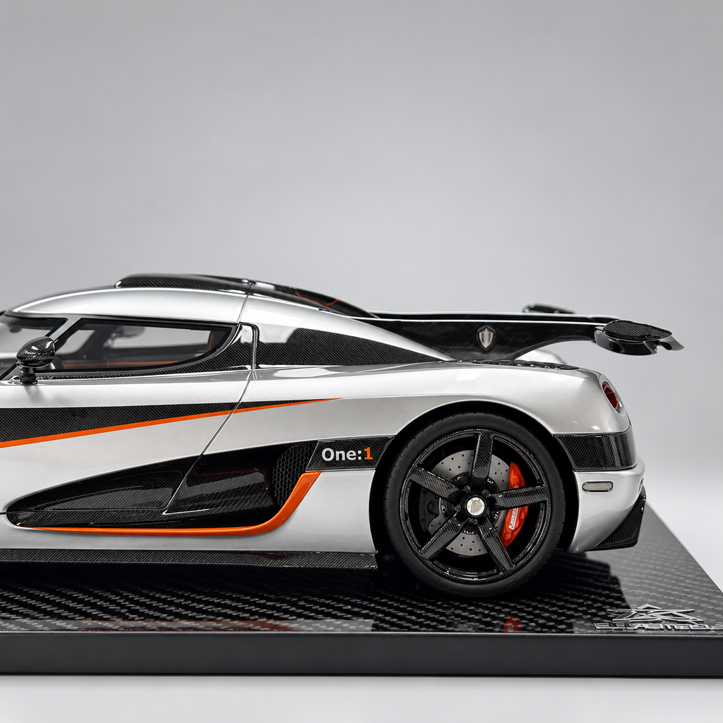 BBA Model 1/18 Koenigsegg One:1 Silver